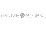 Picture of Thrive Global written in capital letters